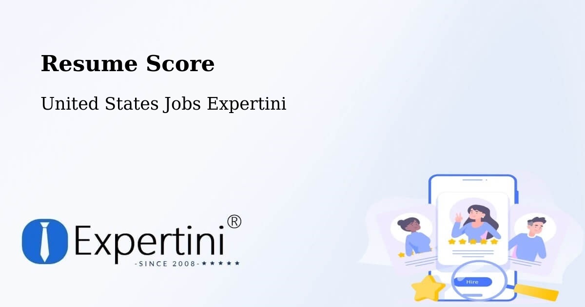 Resume Score & Job Description Match Tool – Lanham - United States Jobs Expertini